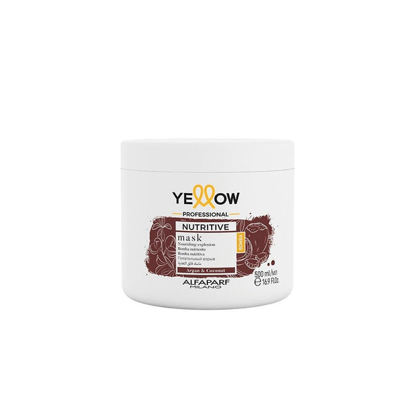 Yellow Nutritive Mask with Argan & Coconut for Dry Hair 500ml