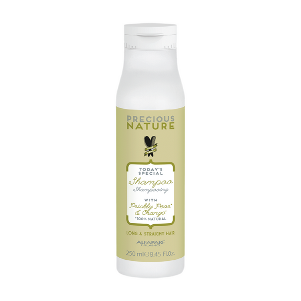 Precious Nature Shampoo with Prickly Pear & Orange 100% Natural for Long & Straight Hair 250ml