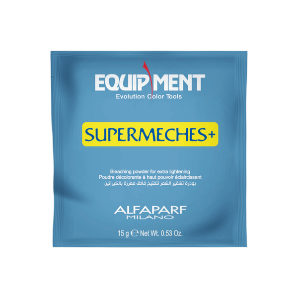 Equipment Supermeches bleaching powder with keratin for Hair Lightening 15gm