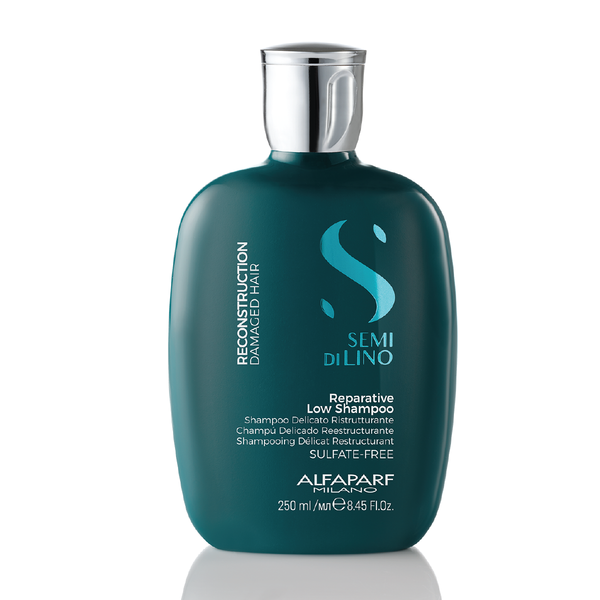 Semi Di Lino Shampoo Reconstruction for damaged hair with Bambo & Linseed  250ml